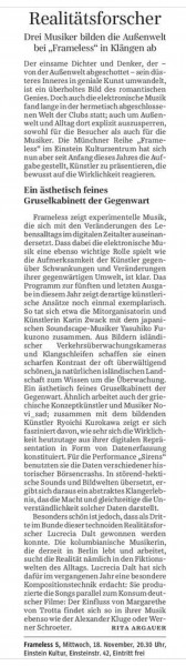 Südeutsche Zeitung vom 14. November 2015